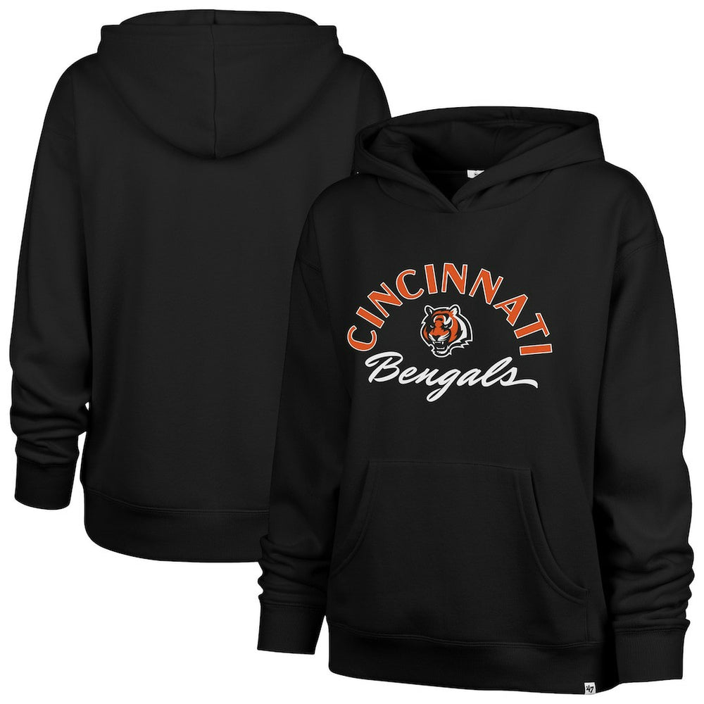 '47 Women's Whirlwind Naomi Pullover Hoodie - Cincinnati Bengals