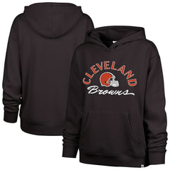 '47 Women's Whirlwind Naomi Pullover Hoodie - Cleveland Browns