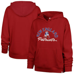 '47 Women's Whirlwind Naomi Pullover Hoodie - New England Patriots