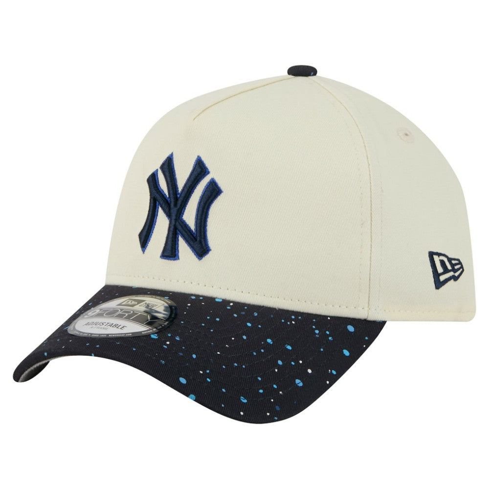 MLB New York Yankees New Era Speckle A-Frame 9FORTY Adjustable Hat