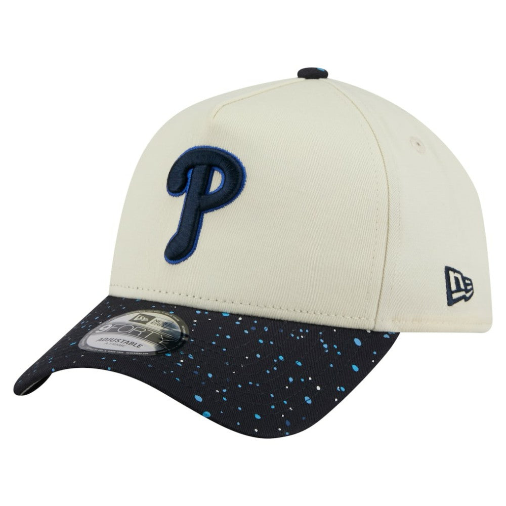 MLB Philadelphia Phillies New Era Speckle A-Frame 9FORTY Adjustable Hat