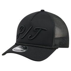 MLB Pittsburgh Pirates New Era City Initial 9FORTY A-Frame M-Crown Adjustable Trucker Hat