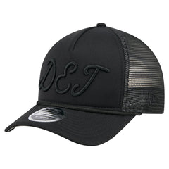 MLB Detroit Tigers New Era City Initial 9FORTY A-Frame M-Crown Adjustable Trucker Hat