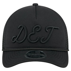 MLB Detroit Tigers New Era City Initial 9FORTY A-Frame M-Crown Adjustable Trucker Hat
