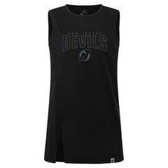 NHL Black New Jersey Devils Levelwear Women's Influx Darkmoon Tank Top