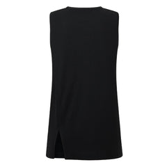 NHL Black Minnesota Wild Levelwear Women's Influx Darkmoon Tank Top