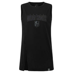 NHL Black Vegas Golden Knights Levelwear Women's Influx Darkmoon Tank Top