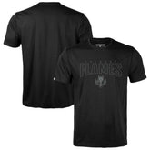 NHL Black Calgary Flames Levelwear Richmond Darkmoon T-Shirt