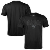 NHL Black New York Islanders Levelwear Richmond Darkmoon T-Shirt