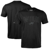 NHL Black Minnesota Wild Levelwear Richmond Darkmoon T-Shirt