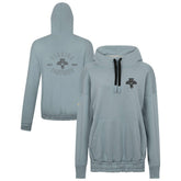 NHL Gray Florida Panthers Levelwear Women's Waterfall Nightfall Pullover Hoodie
