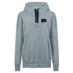 NHL Gray Philadelphia Flyers Levelwear Women's Waterfall Nightfall Pullover Hoodie