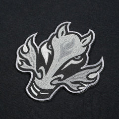 NHL Black Calgary Flames Levelwear Women's Waterfall Nightfall Pullover Hoodie