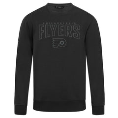 NHL Black Philadelphia Flyers Levelwear Zane Darkmoon Pullover Sweatshirt