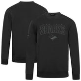 NHL Black San Jose Sharks Levelwear Zane Darkmoon Pullover Sweatshirt