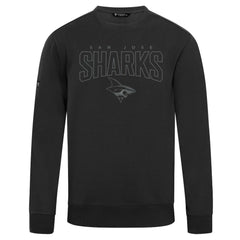 NHL Black San Jose Sharks Levelwear Zane Darkmoon Pullover Sweatshirt