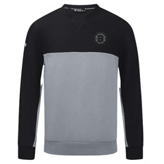 NHL Black/Gray Boston Bruins Levelwear Legacy Nightfall Pullover Sweatshirt