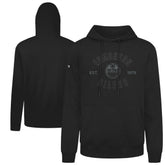 NHL Black Edmonton Oilers Levelwear Podium Abyssal Pullover Hoodie