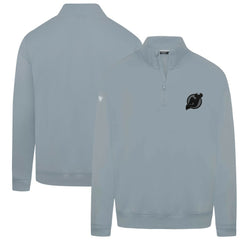 NHL Gray New Jersey Devils Levelwear Murray Nightfall Quarter-Zip Jacket