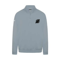 NHL Gray New Jersey Devils Levelwear Murray Nightfall Quarter-Zip Jacket