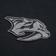 NHL Black Nashville Predators Levelwear Murray Nightfall Quarter-Zip Jacket