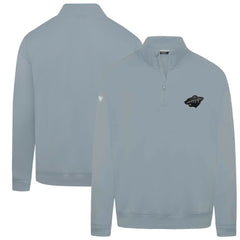 NHL Gray Minnesota Wild Levelwear Murray Nightfall Quarter-Zip Jacket