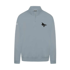 NHL Gray San Jose Sharks Levelwear Murray Nightfall Quarter-Zip Jacket