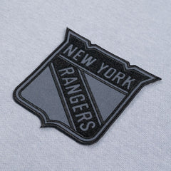 NHL Gray New York Rangers Levelwear Murray Nightfall Quarter-Zip Jacket