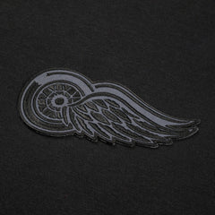 NHL Black Detroit Red Wings Levelwear Murray Nightfall Quarter-Zip Jacket