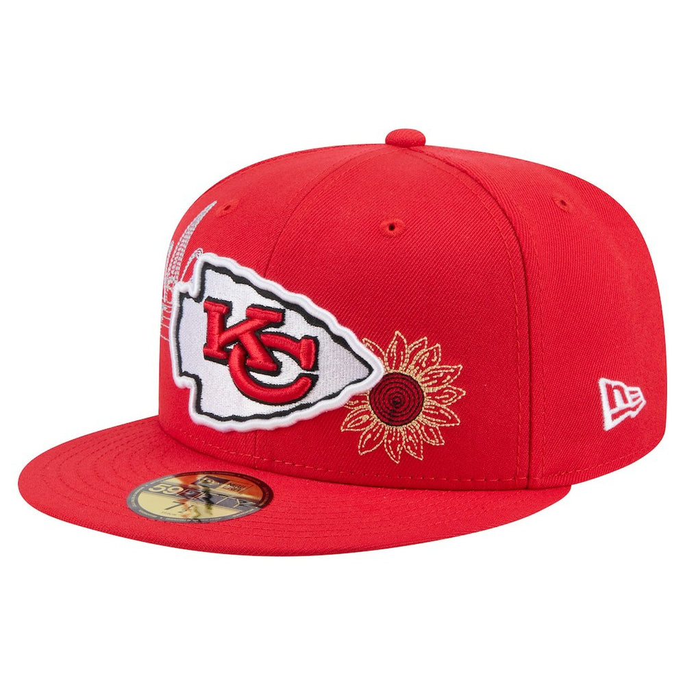 State Stitch 59FIFTY Fitted Hat - Kansas City Chiefs