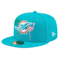 State Stitch 59FIFTY Fitted Hat - Miami Dolphins