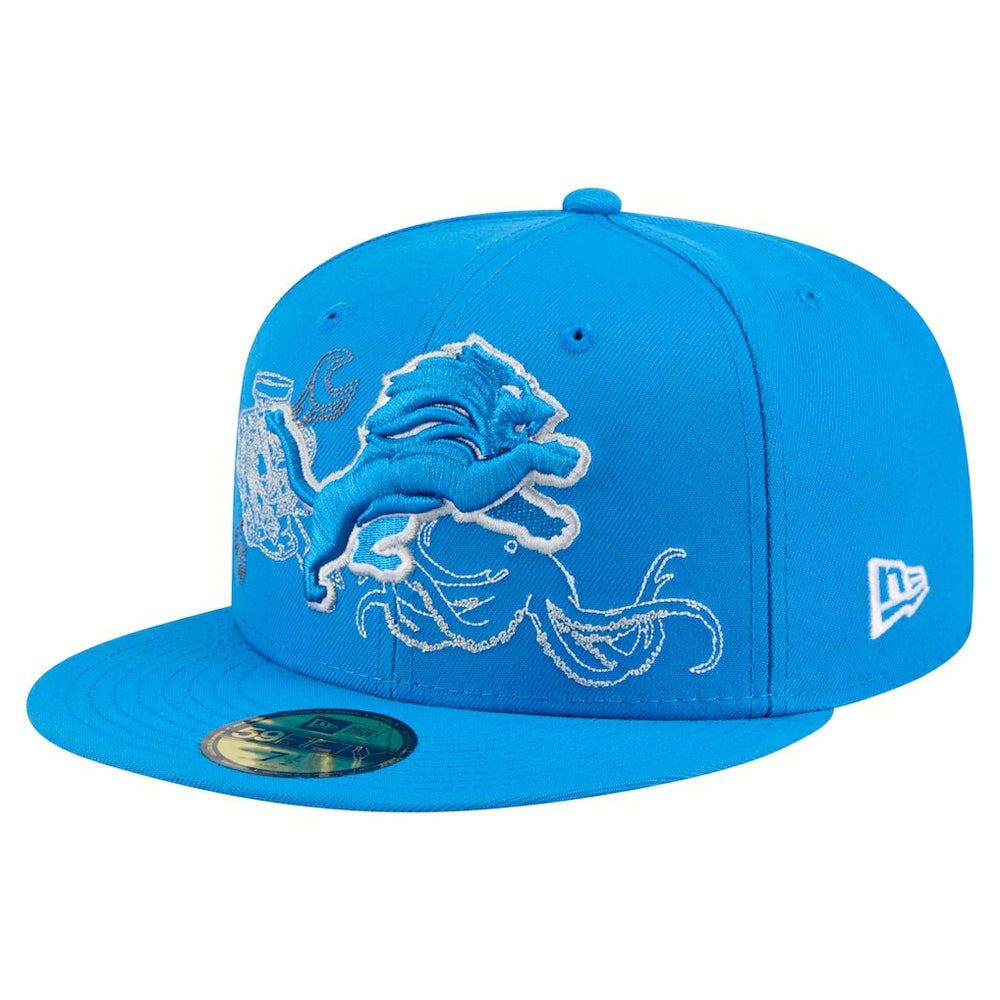 State Stitch 59FIFTY Fitted Hat - Detroit Lions