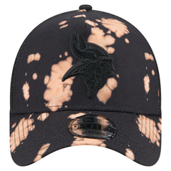 Bleached A-Frame 9FORTY Trucker Adjustable Hat - Minnesota Vikings