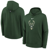 NBA Milwaukee Bucks Youth 2025/26 Club Fleece Hoodie