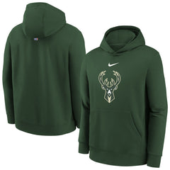 NBA Milwaukee Bucks Youth 2025/26 Club Fleece Hoodie