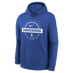 NBA Dallas Mavericks Youth 2025/26 Club Fleece Practice Hoodie sale