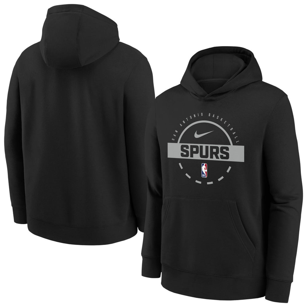 NBA San Antonio Spurs Youth 2025/26 Club Fleece Practice Hoodie