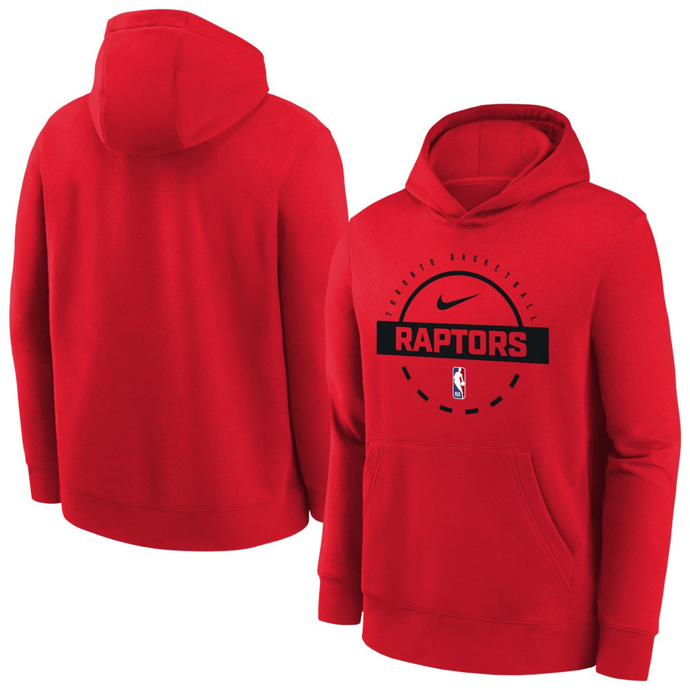 NBA Toronto Raptors Youth 2025/26 Club Fleece Practice Hoodie