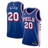 NBA Jared McCain Philadelphia 76ers Swingman Jersey