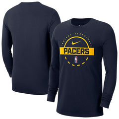 NBA Indiana Pacers Authentic Long Sleeve Practice T-Shirt