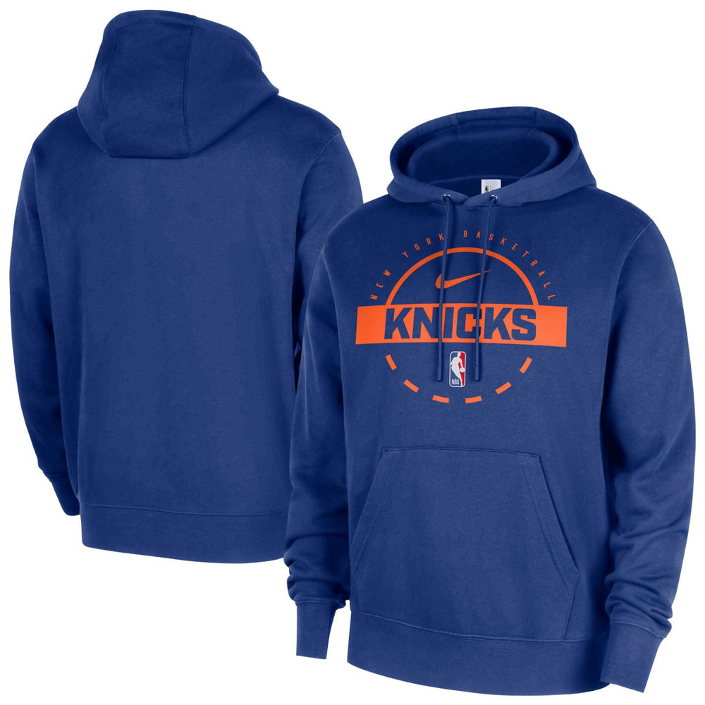 NBA New York Knicks 2025/26 Authentic Practice Club Pullover Hoodie