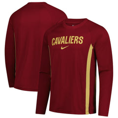 NBA Cleveland Cavaliers 2025/26 Authentic Pre-Game Legend Dri-FIT Long Sleeve Shooting Shirt sale