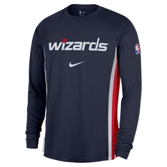NBA Washington Wizards 2025/26 Authentic Pre-Game Legend Dri-FIT Long Sleeve Shooting Shirt