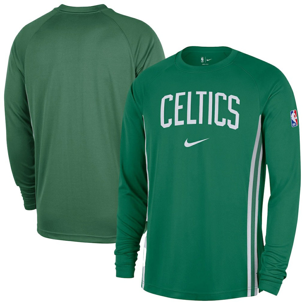 NBA Boston Celtics 2025/26 Authentic Pre-Game Legend Dri-FIT Long Sleeve Shooting Shirt