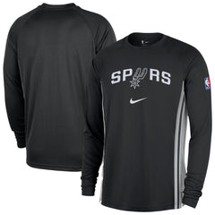 NBA San Antonio Spurs 2025/26 Authentic Pre-Game Legend Dri-FIT Long Sleeve Shooting Shirt