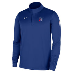 NBA Philadelphia 76ers 2025/26 Authentic Coaches Quarter-Zip Dri-Fit Top
