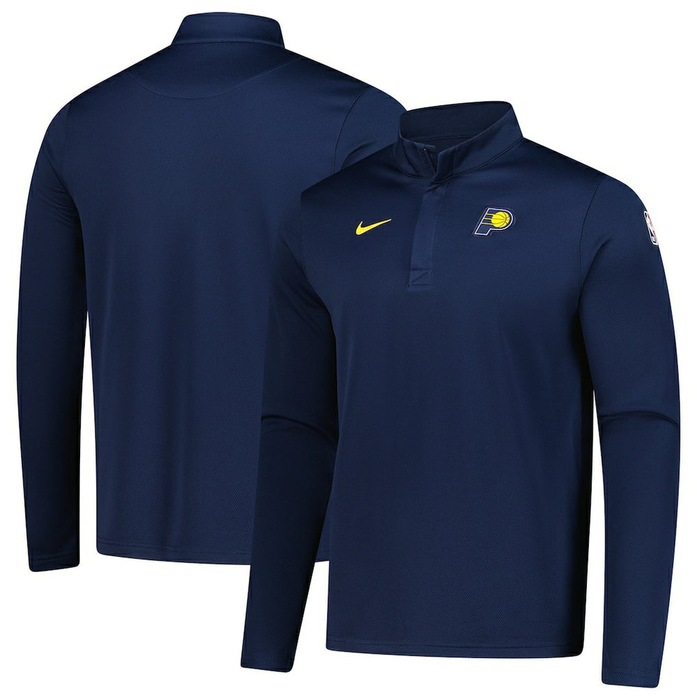 NBA Indiana Pacers 2025/26 Authentic Coaches Quarter-Zip Dri-Fit Top