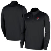 NBA Portland Trail Blazers 2025/26 Authentic Coaches Quarter-Zip Dri-Fit Top