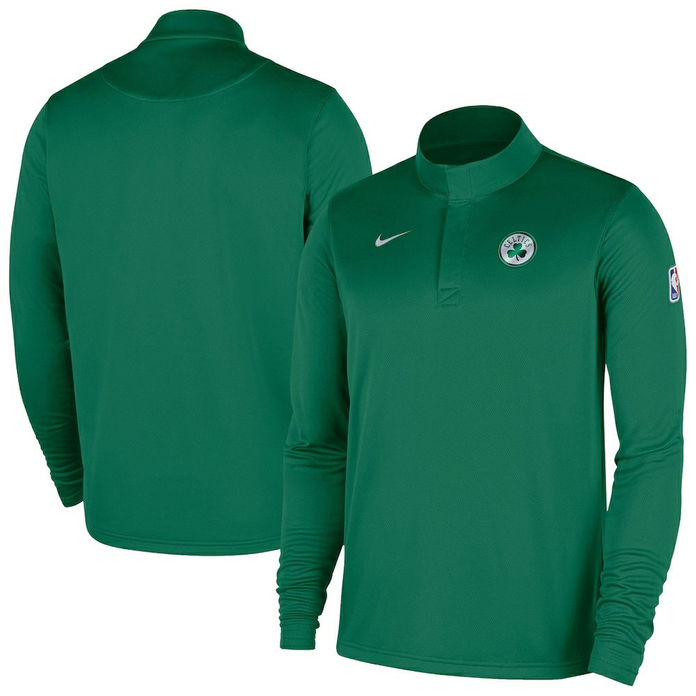 NBA Boston Celtics 2025/26 Authentic Coaches Quarter-Zip Dri-Fit Top