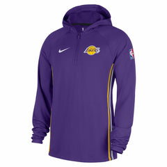NBA Los Angeles Lakers Authentic On Court Zone Quarter-Zip Dri-FIT Hoodie Jacket